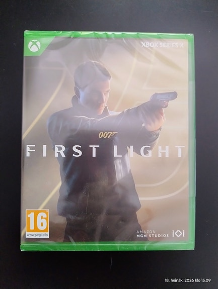 007 First Light Xbox Series X-konsolille.