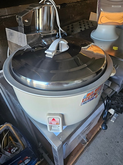 Fuwang riisinkeitin iso, valkoinen (45 Lt)