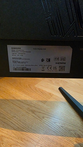 Samsung Odyssey G3 27" näyttö