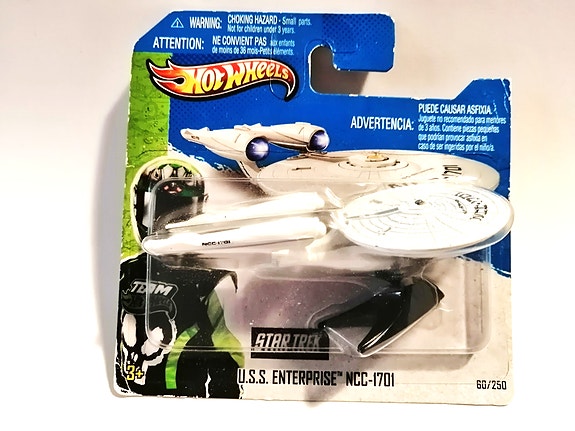 USS Enterprise NCC-1701, Star Trek. Hot Wheels-2013. Uusi