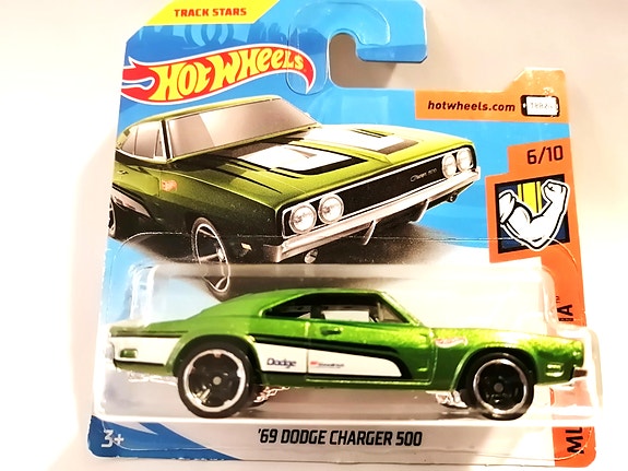 Dodge Charger 500-69, Hot Wheels-2014.  Uusi