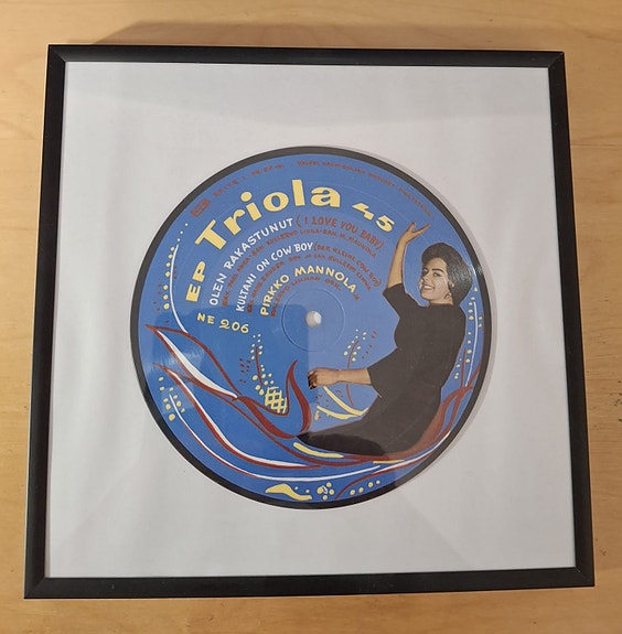 Pirkko Mannola – Olen Rakastunut, 7", EP
