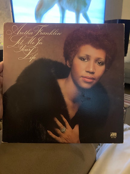 Aretha Franklin – Let me in your life LP VG/VG-