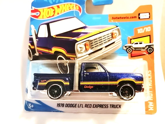 78 Dodge Lil Red Express truck Pickup, Hot Wheels-2018. Uusi