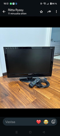 Philips taulutelevisio 22" musta