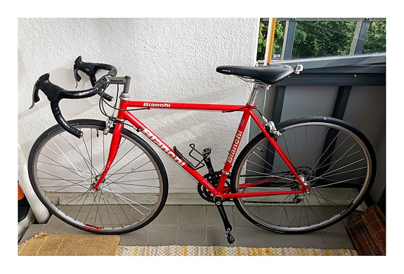 Vintage Bianchi maantiepyörä