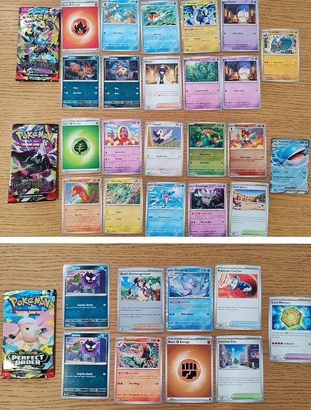 Pokemon kortteja