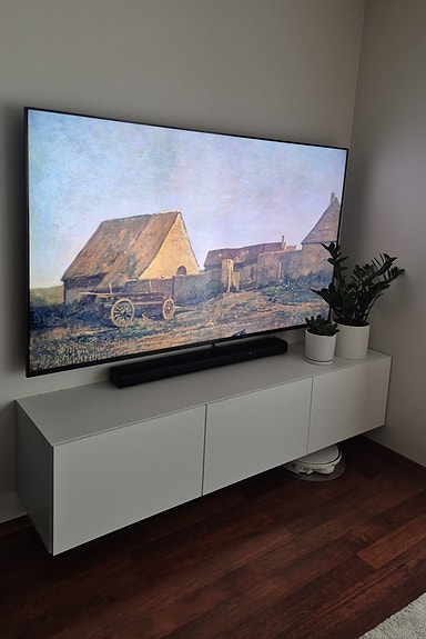 Ikea Bestå tv-taso, valkoinen