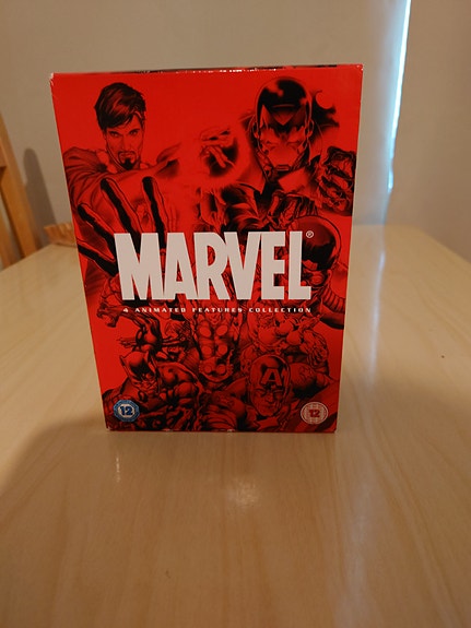 Marvel 4 Animated Features DVD-boksi