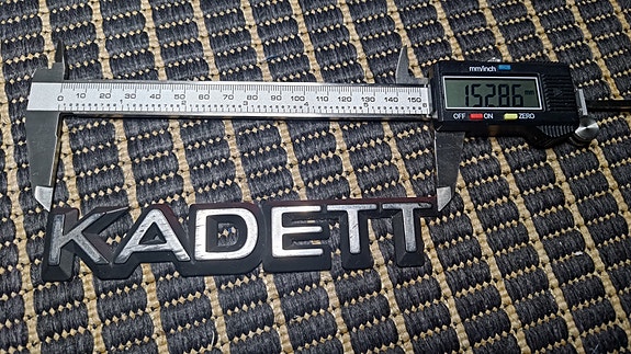 Opel Kadett merkki / logo