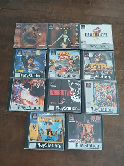 ps1 ps2 ps3 ps4 ps5 pelejä