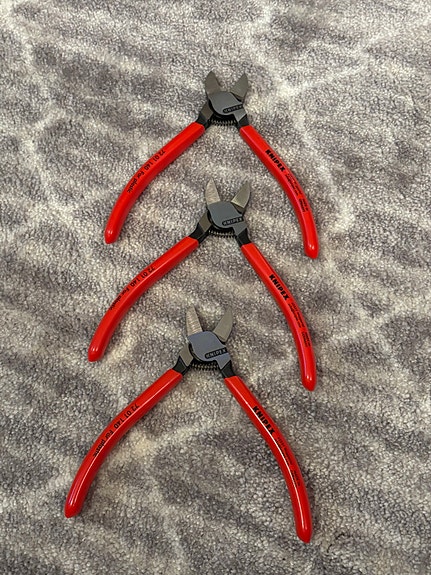 Uudet Knipex sivuleikkurit