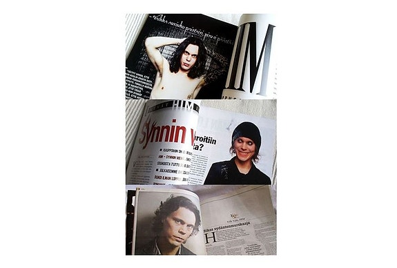 Lehtipaketti HIM: 2x Soundi, 1 x Rumba, VV, Ville Valo