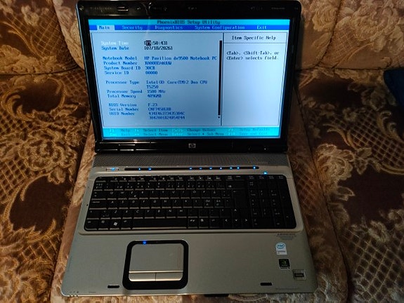Hp Pavilion dv9500