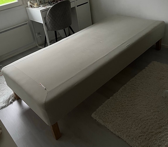 IKEA SNARUM runkopatja  90x200 cm vaalea beige