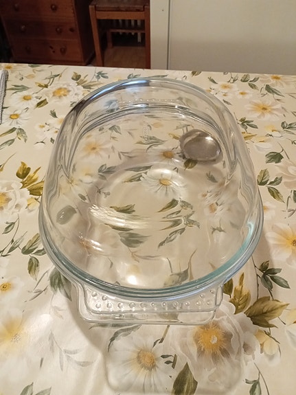 Pyrex lasinen uunivuoka