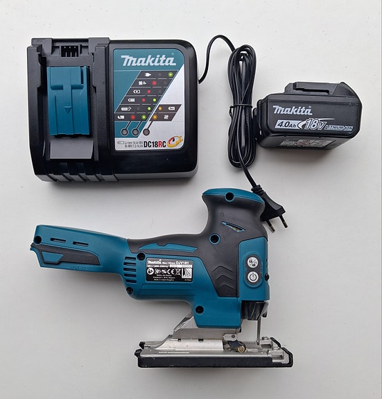 Makita DJV181-pistosaha+laturi ja akku