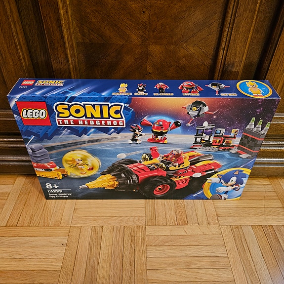 Uusi LEGO Sonic 76999 - Super Sonic vs. Egg Drillster