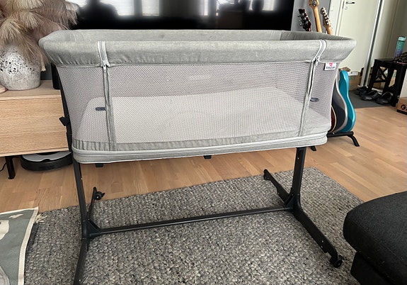 BabyDan sivuvaunusänky harmaa