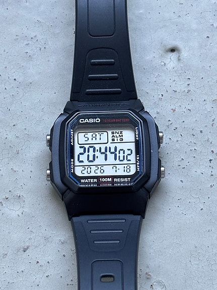 Casio Collection W-800H-1AVES