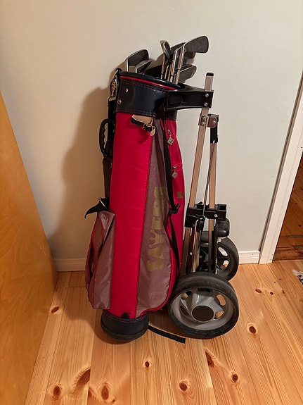 Sawers golfmailat, bägi ja kärry