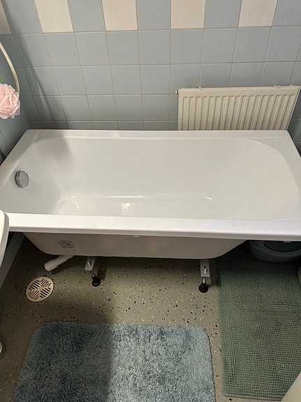 Devo Continea 140x70 valkoinen kylpyamme