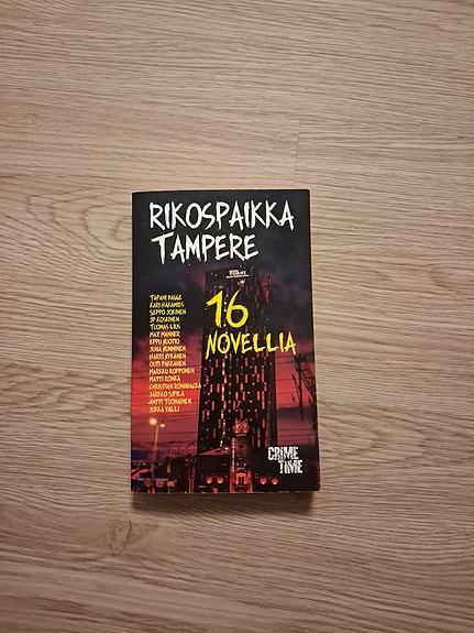 Rikospaikka Tampere – 16 novellia, pokkari