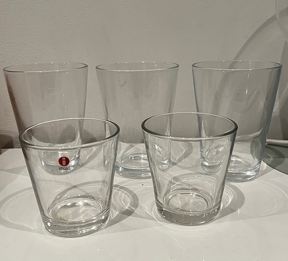 Iittala Kartio laseja 21cl ja 40cl