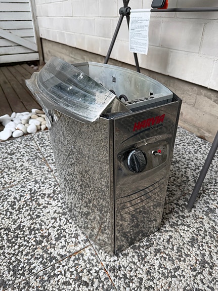 Annetaan Harvia Vega sähkökiuas