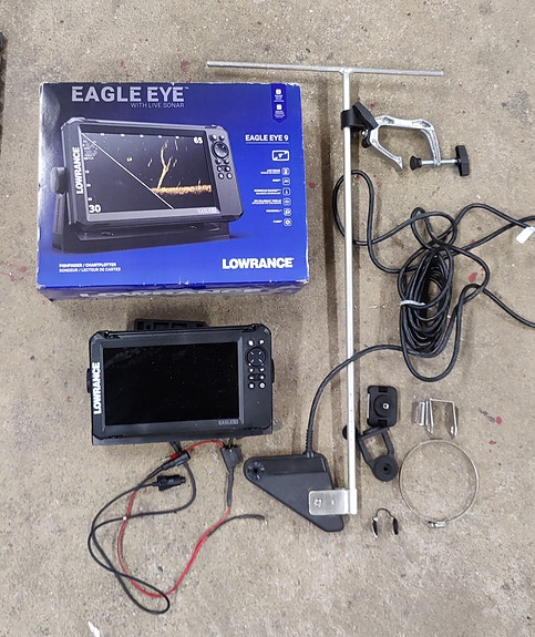 Lowrance Eagle Eye 9 Livekaikuluotain/karttaplotteri