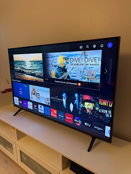 LG 55UQ8000 55” 4K LED tv