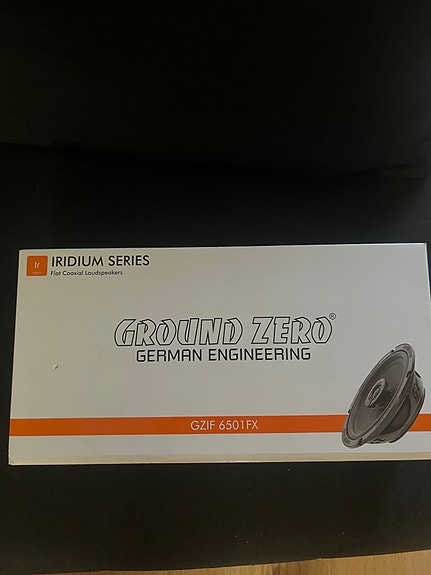 Ground Zero GZF 6501FX Iridium Series autokaiuttimet