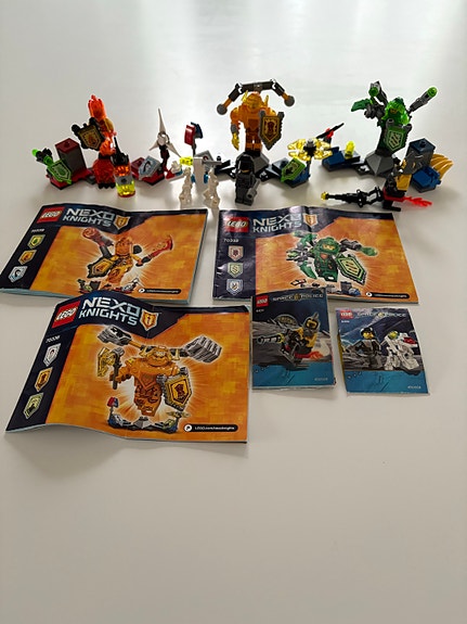 LEGO rakennussarjat ja ohjekirjat