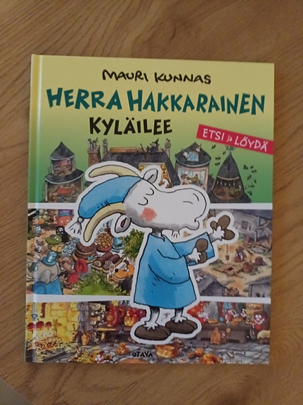 Herra Hakkarainen kyläilee - lastenkirja