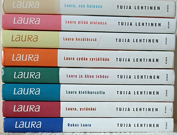 Laura - sarjan 8 kirjaa/Tuija Lehtinen