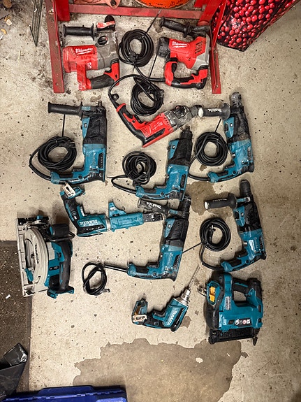 Makita milwaukee sähkötyökaluja