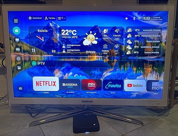 Samsung UE40C6715US 40” Full HD LED-TV + Android TV -boksi