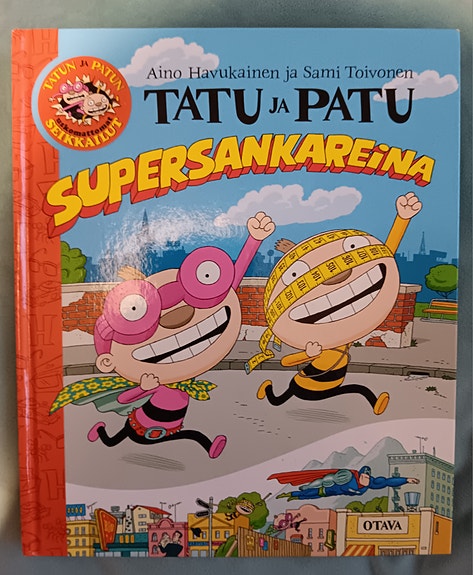 Tatu ja Patu supersankareina-kirja