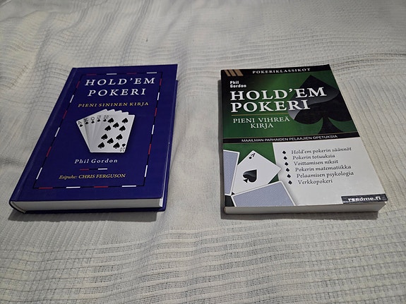 Phil Gordon Hold’em pokeri - Pieni vihreä kirja & Pieni sininen kirja