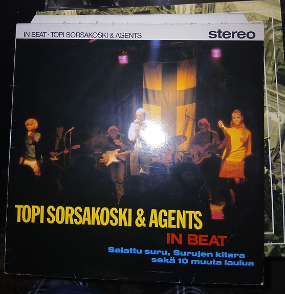 Topi Sorsakoski & Agents – In Beat LP-vinyyli