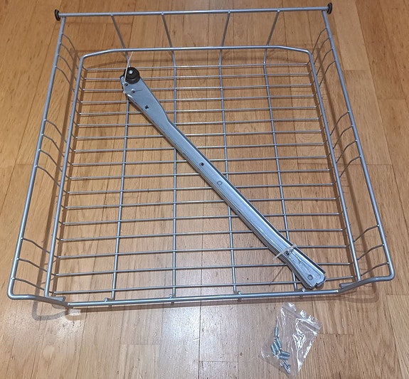 Ikea Utrusta 60 cm ulosvedettävä ritiläkori 4 kpl