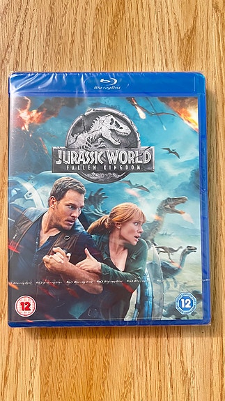 Uusi Jurassic World Fallen Kingdom Blu-ray-elokuva