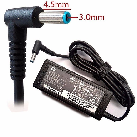 Alkuperäinen HP kannettavan laturi 45W (Blue tip)