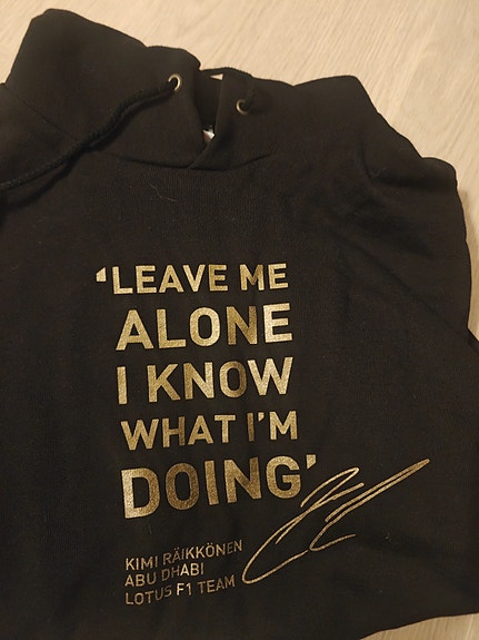 Kimi Räikkönen huppari