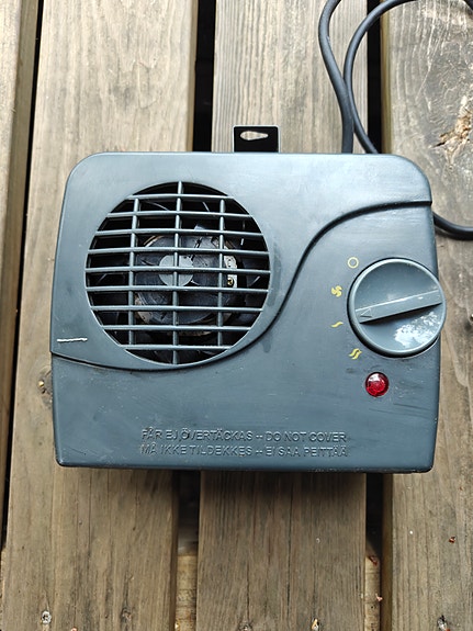 Auton sisätilan lämmitin 230V