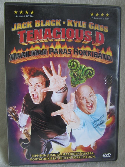 Tenacious D: Maailman paras rokkibändi dvd