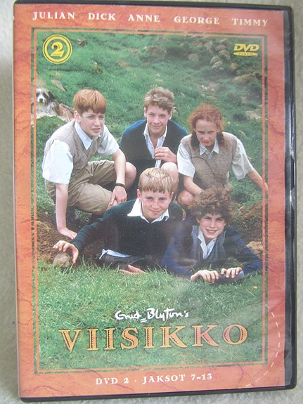 Viisikko 2 dvd