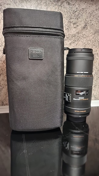 Sigma 105mm f/2.8 DG HSM Macro -objektiivi nikon