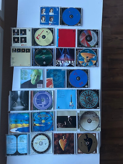 Dire Straits ja Mark Knopfler 13 CD-levyjä