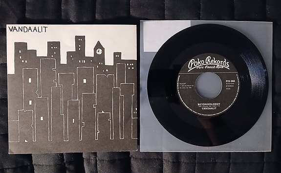VANDAALIT: Betonikolossit / Hipinreuhake 7" (Poko Rekords, 1981)